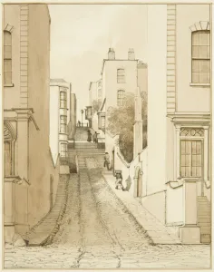 Spring Hill from King Square (pencil & w/c on paper) Spring Hill from King Square (pencil & w/c on paper)