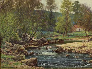 Springtime on the Wyre, Dolphinholme, 1906 (oil on canvas) Springtime on the Wyre, Dolphinholme, 1906 (oil on canvas)