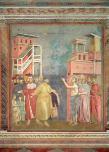 St. Francis Renounces his Fathers Goods and Earthly Wealth, 1297-99 (fresco) St. Francis Renounces his Fathers Goods and Earthly Wealth, 1297-99 (fresco)