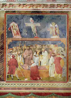 St. Jerome Checking the Stigmata on the Body of St. Francis, 1296-97 (fresco) St. Jerome Checking the Stigmata on the Body of St. Francis, 1296-97 (fresco)