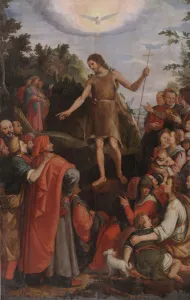 St. John the Baptist Preaching in the Wilderness, 1588 St. John the Baptist Preaching in the Wilderness, 1588
