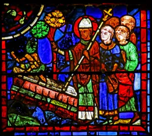 St. Martin exorcising a demon from the tomb of a supposed martyr St. Martin exorcising a demon from the tomb of a supposed martyr