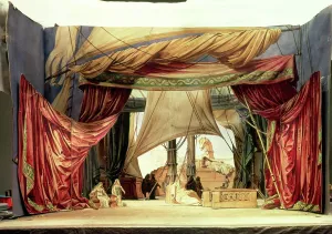 Stage model for the opera Tristan and Isolde by Richard Wagner (1813-83) Stage model for the opera Tristan and Isolde by Richard Wagner (1813-83)