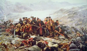 The Last Stand of the 44th Regiment at Gundamuck during the Retreat from Kabul, 1841 The Last Stand of the 44th Regiment at Gundamuck during the Retreat from Kabul, 1841