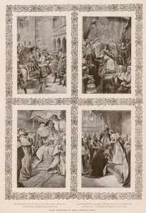 State ceremonies of Queen Victoria's reign (photogravure) State ceremonies of Queen Victoria's reign (photogravure)