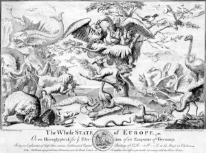 The Whole State of Europe, or An Hieroglyphick for the Election of an Emperor of Germany The Whole State of Europe, or An Hieroglyphick for the Election of an Emperor of Germany