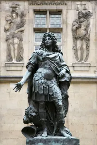 Statue of the French King Louis XIV (1643-1715) (bronze) Statue of the French King Louis XIV (1643-1715) (bronze)