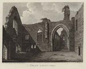 Strade Abbey, County Mayo, Ireland (engraving) Strade Abbey, County Mayo, Ireland (engraving)
