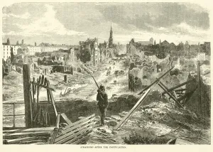 Strasburg after the capitulation, September 1870 (engraving) Strasburg after the capitulation, September 1870 (engraving)