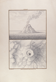Stromboli, 1750 (pen & ink with w/c on paper) Stromboli, 1750 (pen & ink with w/c on paper)