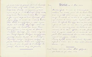 Fine Art Finder Print: Student Notebook, 1882