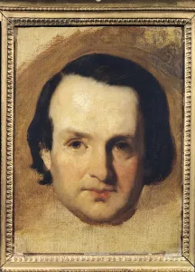 Study for a portrait of Victor Hugo (1802-85) c.1836 (oil on canvas) Study for a portrait of Victor Hugo (1802-85) c.1836 (oil on canvas)