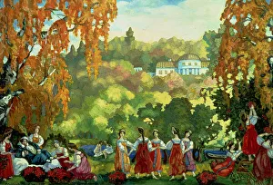 Summery Days in Early Autumn, 1916 (oil on canvas) Summery Days in Early Autumn, 1916 (oil on canvas)