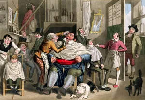 Sunday Morning engraved by George Hunt (colour litho) Sunday Morning engraved by George Hunt (colour litho)