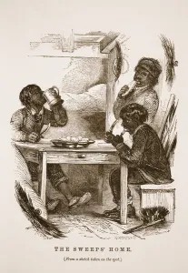 The Sweeps Home, illustration from London Labour and London Poor' The Sweeps Home, illustration from London Labour and London Poor'