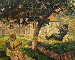 The Swing; La Balancoire, (oil on canvas) The Swing; La Balancoire, (oil on canvas)