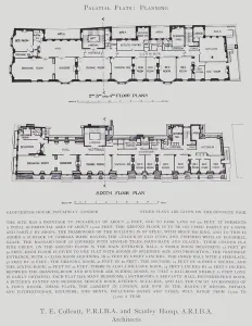 T E Collcutt and Stanley Hamp, Architects (litho) T E Collcutt and Stanley Hamp, Architects (litho)