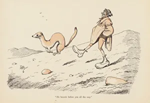 Tails with a Twist: The Weaser (colour litho) Tails with a Twist: The Weaser (colour litho)