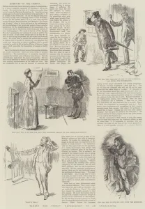 Taking the Census, Experiences of an Enumerator (engraving) Taking the Census, Experiences of an Enumerator (engraving)