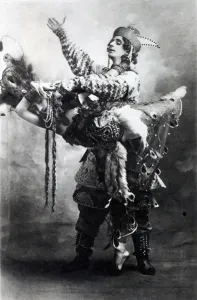 Tamara Karsavina and Michel Fokine in The Firebird, 1910 (b/w photo) Tamara Karsavina and Michel Fokine in The Firebird, 1910 (b/w photo)
