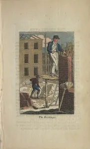 19th Century Bricklayer Print