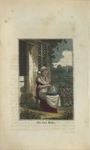 19th Century Lace Maker Print (UIG)