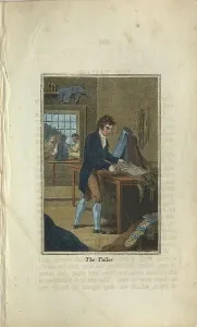 Tailor Workshop Prints: 19th century tailor