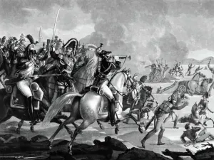 Military History Art Prints: Austerlitz battle on december 2