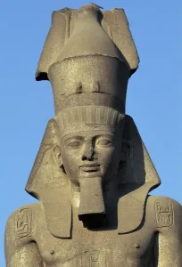 Ramesses II Statue Prints: Colossal statue of Ramesses II, Cairo, Egypt, Egyptian civilization, New Kingdom