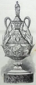 Horse Racing In England Prints: The Doncaster Cup, 1860