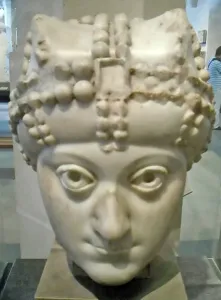 Empress Ariane Print, Early 6th Century Sculpture