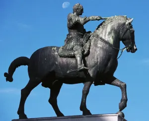 Equestrian Statue of Gattamelata Print, Padua, Italy