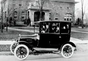 American Automobile History Prints: Ford car model T in 1908