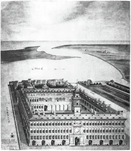 Flemish Art Collection Prints: House of the Hanse, Antwerp
