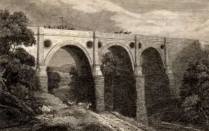 Great Britain Water Features Prints: Marple aqueduct