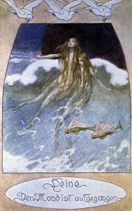 Historical Fantasy Artwork Prints: Mermaids, c.1900 (postcard)