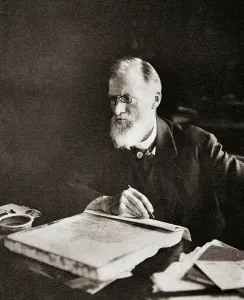 Portrait Of A Novelist Prints: Portrait of Albert Robida (print)