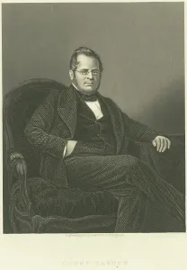 Italian Unification Leader Prints: Portrait of Camillo Benso
