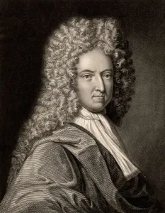 Daniel Defoe Print (1661-1731) English Author