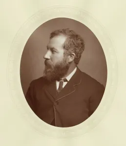 Portrait Of A Man With Beard Prints: Portrait of John Macwhirter