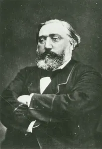 Franco Prussian War Leader Prints: Portrait of LEon Gambetta