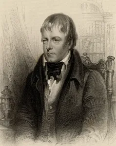 Historical Figure Painting Prints: Portrait of Walter Scott