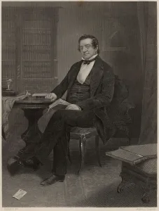 Washington Irving Portrait Prints: Portrait of Washington Irving
