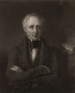 English Poet Engraving Prints: Portrait of William Wordsworth