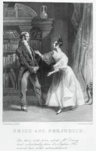 Jane Austen Illustration Prints: Pride and Prejudice, 1855