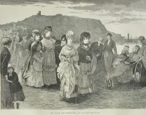 United Kingdom Historical Art Prints: On the Promenade, 1870