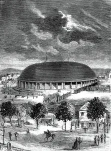 United States Landmarks Prints: Salt Lake Tabernacle (Mormon tabernacle)