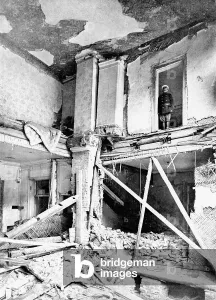 Stolypine Bomb Attack Print, Russia 1906