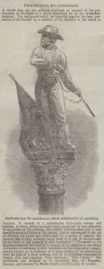 Testimonial to Garibaldi from Residents in Jamaica (engraving) Testimonial to Garibaldi from Residents in Jamaica (engraving)
