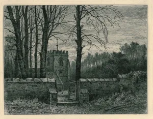 Tettenhall Church, from Remnants Of Old Wolverhampton Vol.I. No Tettenhall Church, from Remnants Of Old Wolverhampton Vol.I. No